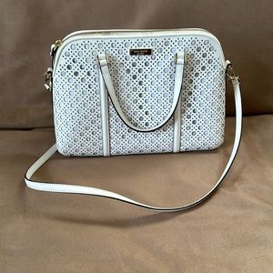 Kate Spade while leather bag.